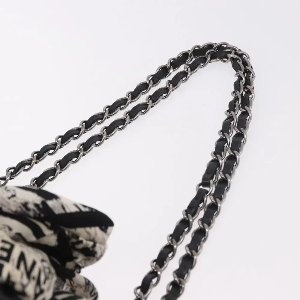 Chanel Choco Bar Chain Shoulder Bag Black